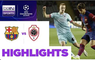 Barcelona 5-0 Royal Antwerp | Champions League 23/24 Match Highlights